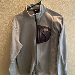 Gray north face jacket